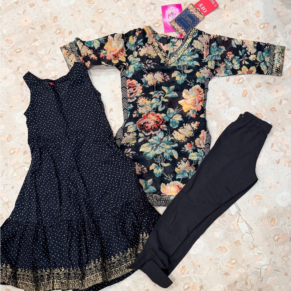 Girls Anarkali with jacket